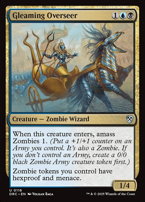 Gleaming Overseer (116) [Aetherdrift Commander]