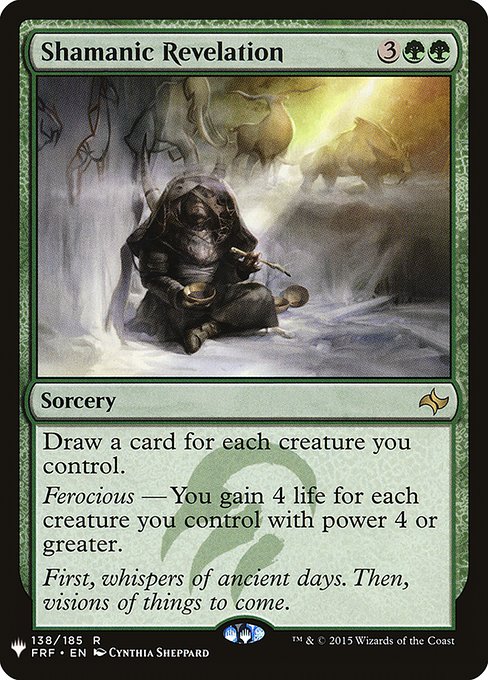 Shamanic Revelation (FRF-138) [The List]