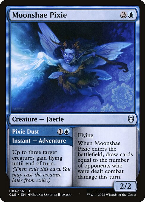 Moonshae Pixie // Pixie Dust (84) [Commander Legends: Battle for Baldur's Gate]