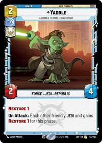 Yaddle - A Chance To Make Things Right (045/264) [Legends of the Force]