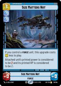 Size Matters Not (056/264) [Legends of the Force]