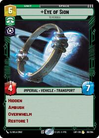 Eye of Sion - To Peridea (088/264) [Legends of the Force]