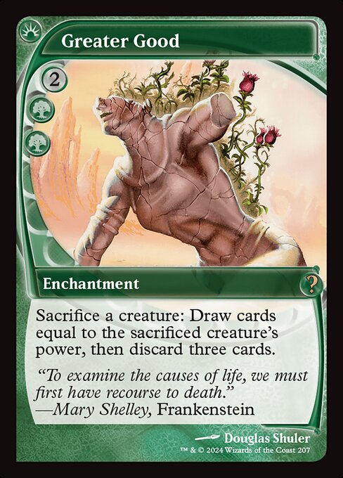Greater Good (207) [Mystery Booster 2]