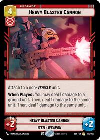 Heavy Blaster Cannon (171/264) [Legends of the Force]