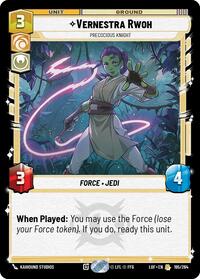 Vernestra Rwoh - Precocious Knight (195/264) [Legends of the Force]