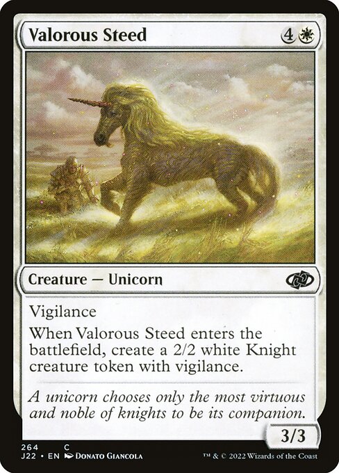 Valorous Steed (264) [Jumpstart 2022]
