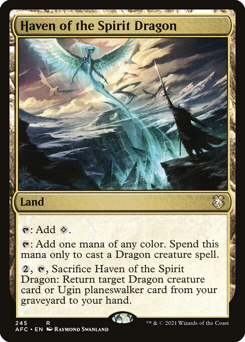 Haven of the Spirit Dragon (245) [Forgotten Realms Commander]
