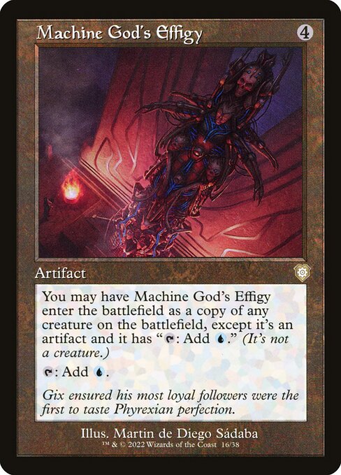Machine God's Effigy (16) [The Brothers' War Commander]