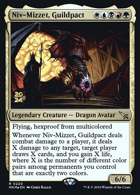 Niv-Mizzet, Guildpact (220s) [Murders at Karlov Manor Promos]
