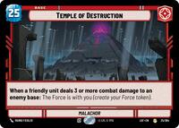 Temple of Destruction (025/264) [Legends of the Force]