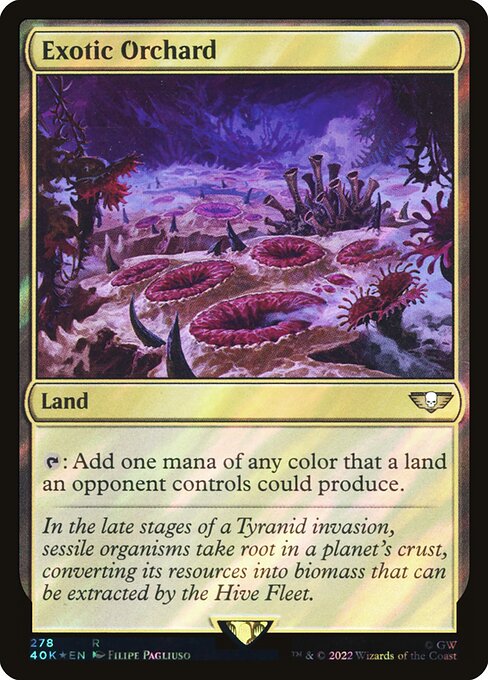 Exotic Orchard (278★) [Warhammer 40,000 Commander]