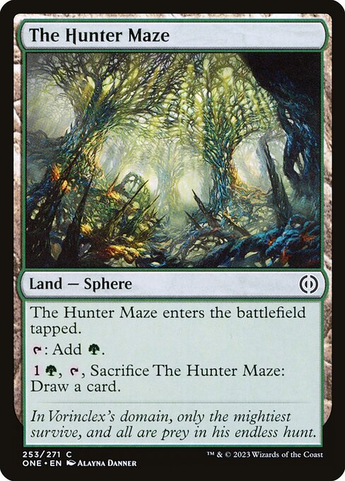 The Hunter Maze (253) [Phyrexia: All Will Be One]