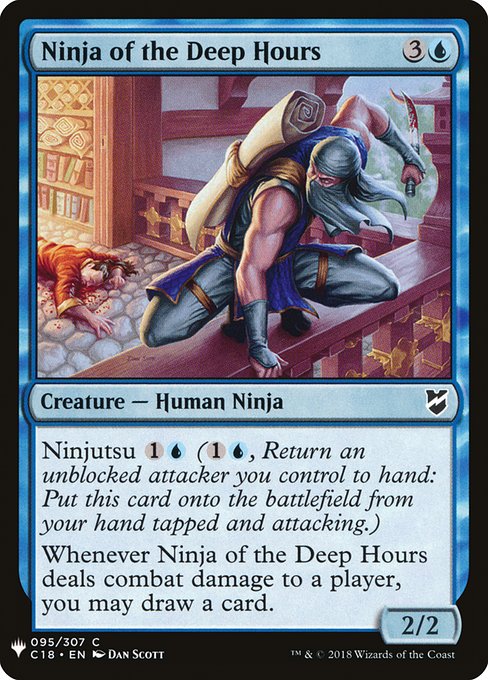 Ninja of the Deep Hours (C18-95) [The List]