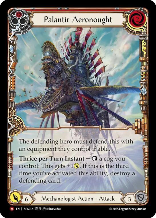 Palantir Aeronought (Extended Art) (SEA012) [High Seas]