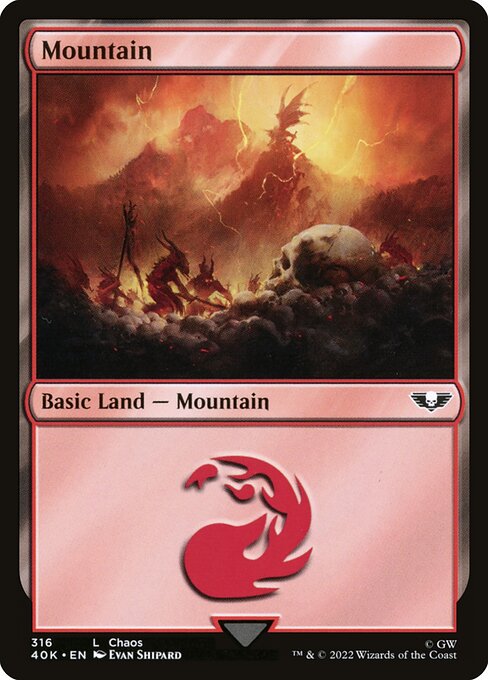Mountain (316) [Warhammer 40,000 Commander]