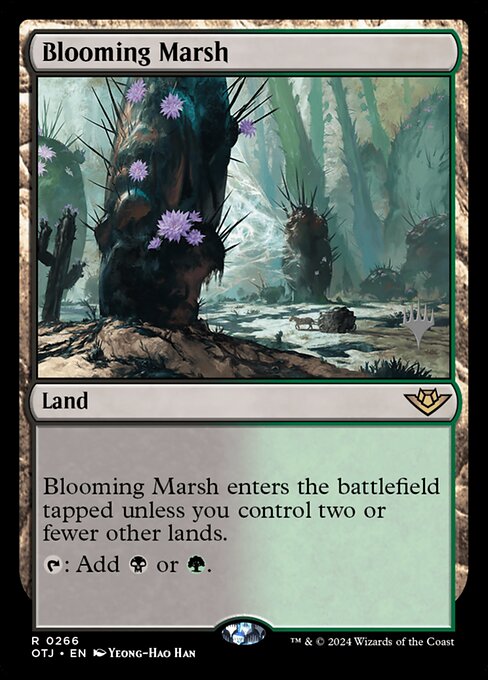 Blooming Marsh (266p) [Outlaws of Thunder Junction Promos]