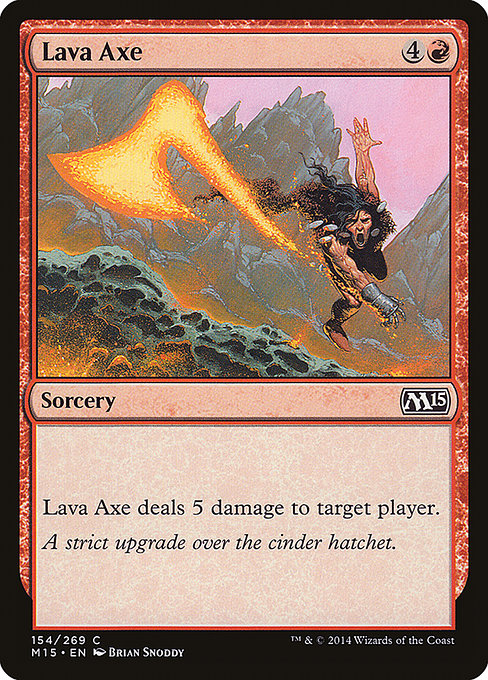 Lava Axe (154) [Magic 2015]