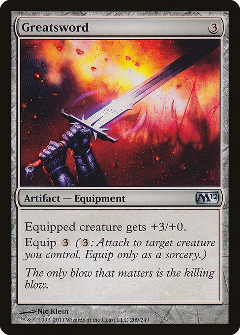 Greatsword (209) [Magic 2012]