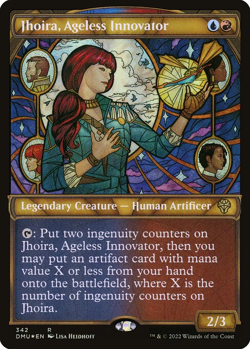 Jhoira, Ageless Innovator (342) [Dominaria United] [Showcase]