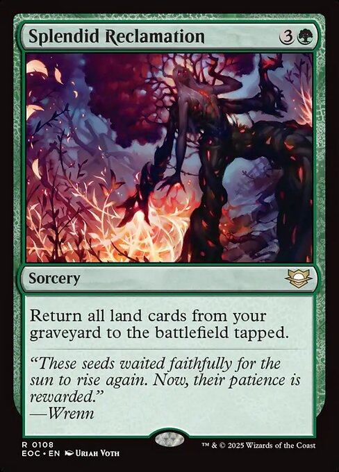 Splendid Reclamation (108) [Edge of Eternities Commander]