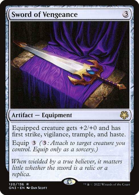 Sword of Vengeance (120) [Game Night: Free-for-All]