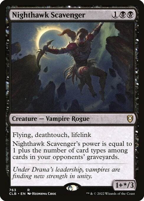 Nighthawk Scavenger (763) [Commander Legends: Battle for Baldur's Gate]