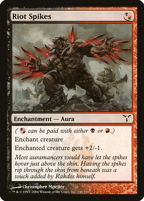 Riot Spikes (146) [Dissension]