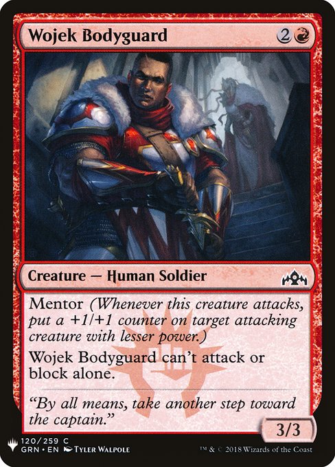 Wojek Bodyguard (GRN-120) [The List]