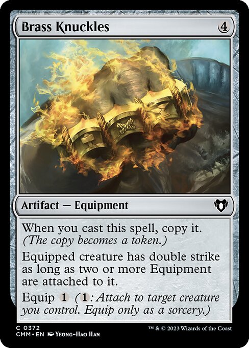 Brass Knuckles (372) [Commander Masters]