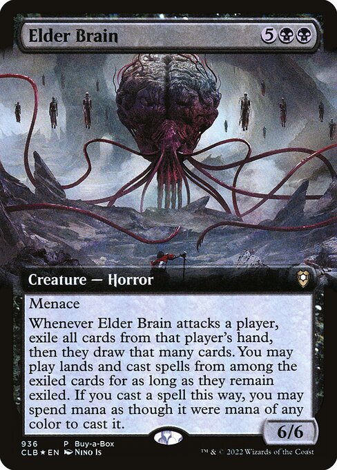Elder Brain (936) [Commander Legends: Battle for Baldur's Gate] [Extended Art]