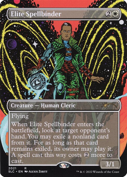 Elite Spellbinder (2021) [Secret Lair 30th Anniversary Countdown Kit] [Borderless]