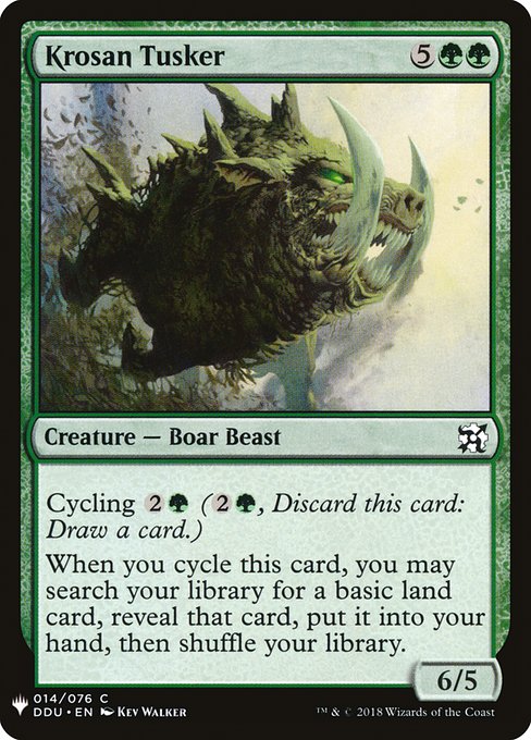 Krosan Tusker (DDU-14) [The List]