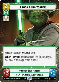 Yoda's Lightsaber (Hyperspace) (366) [Legends of the Force]