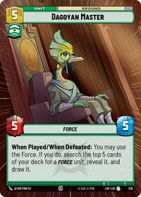 Dagoyan Master (Hyperspace) (379) [Legends of the Force]