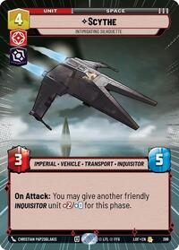 Scythe - Intimidating Silhouette (Hyperspace) (399) [Legends of the Force]