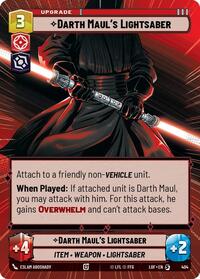 Darth Maul's Lightsaber (Hyperspace) (404) [Legends of the Force]