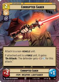 Corrupted Saber (Hyperspace) (451) [Legends of the Force]