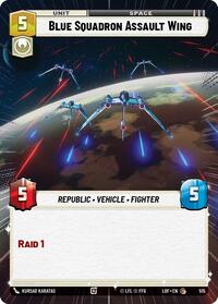 Blue Squadron Assault Wing (Hyperspace) (515) [Legends of the Force]