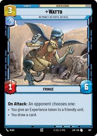 Watto - No Money, No Parts, No Deal (Foil) (567) [Legends of the Force]
