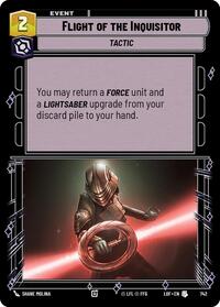 Flight of the Inquisitor (Foil) (742) [Legends of the Force]