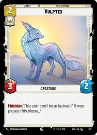 Vulptex (Foil) (747) [Legends of the Force]