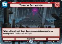 Temple of Destruction (Hyperspace Foil) (769) [Legends of the Force]