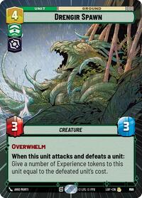 Drengir Spawn (Hyperspace Foil) (826) [Legends of the Force]