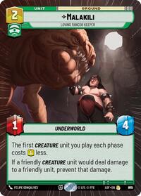 Malakili - Loving Rancor Keeper (Hyperspace Foil) (848) [Legends of the Force]