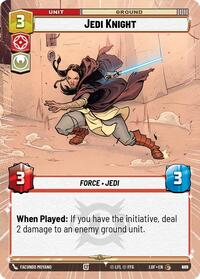 Jedi Knight (Hyperspace Foil) (885) [Legends of the Force]