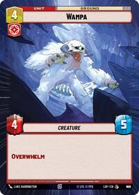 Wampa (Hyperspace Foil) (904) [Legends of the Force]