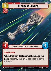 Blockade Runner (Hyperspace Foil) (906) [Legends of the Force]