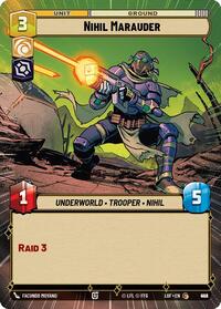 Nihil Marauder (Hyperspace Foil) (922) [Legends of the Force]