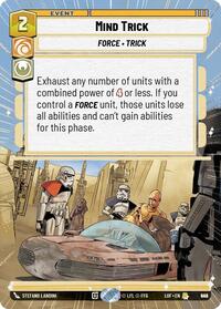 Mind Trick (Hyperspace Foil) (942) [Legends of the Force]
