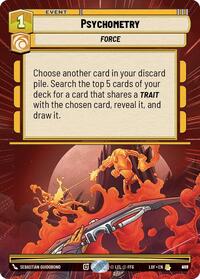 Psychometry (Hyperspace Foil) (959) [Legends of the Force]